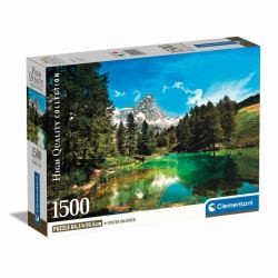 Clementoni High Quality Collection Blue Lake Puzzle 1500 pz Landscape 