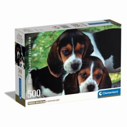 Clementoni High Quality Collection Close Together Puzzle 500 pz Animali 
