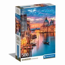 Clementoni High Quality Collection Lighting Venice Puzzle 500 pz Landscape 