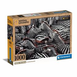Clementoni Zebra Puzzle 1000 pz Animali 