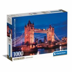 Clementoni Tower Bridge At Night Puzzle 1000 pz Edifici 
