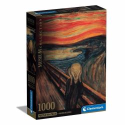 Clementoni Museum Collection Munch The Scream Puzzle 1000 pz Arte 