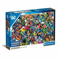 Clementoni DC Comics Impossible Puzzle 1000 pz Fumetti 