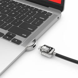 Compulocks MACBOOK AIR T-SLOT LEDGE LOCK ADAPTER WITH KEYED CABLE LOCK Sicurezza antivirus 