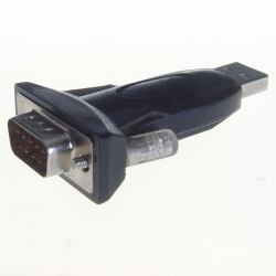 Computer Gear connektgear 26-2903 adattatore per inversione del genere dei cavi USB A RS232 Nero 