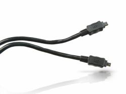 Conceptronic FireWire Cable 4-p 1.8m 1,8 m Nero 