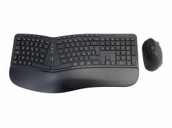 Conceptronic ORAZIO02IT tastiera Mouse incluso Ufficio RF Wireless QWERTY Italiano Nero  - versione straniera