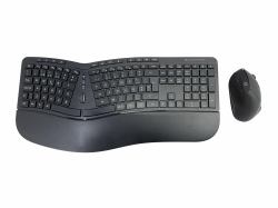 Conceptronic ORAZIO02PT tastiera Mouse incluso Ufficio RF Wireless QWERTY Portoghese Nero  - versione straniera
