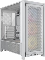 Corsair FRAME 4000D RS ARGB Midi Tower Bianco 