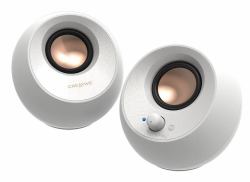 Creative Labs Pebble V3 Bianco Con cavo e senza cavo 10 W 