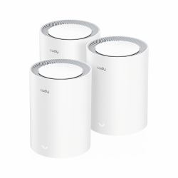 Cudy AX3000 Wi-Fi 6 Mesh 2.5G Solution Dual-band [2.4 GHz/5 GHz] Wi-Fi 6 [802.11ax] Bianco Interno 