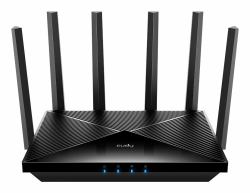 Cudy WR11000 router wireless 2.5 Gigabit Ethernet Tri-band [2,4 GHz/5 GHz/6 GHz] Nero 