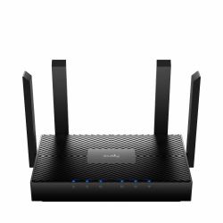 Cudy WR3000 router wireless Gigabit Ethernet Dual-band [2.4 GHz/5 GHz] Nero 