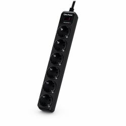 CyberPower B0620SC0-DE protezione da sovraccarico Nero 6 presa[e] AC 200 - 250 V 1,8 m 