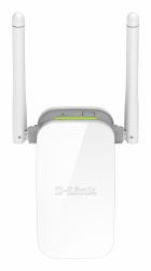 D-Link Wireless Range Extender N300 - With 10/100 port and external - antenna - Warranty: 24M