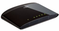 D-Link DES-1005D Non gestito Fast Ethernet [10/100] Nero 
