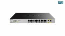 D-Link DGS-1026MP switch di rete Non gestito Gigabit Ethernet [10/100/1000] Supporto Power over Ethernet [PoE] Nero, Grigio 