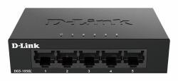 D-Link DGS-105GL/E switch di rete Non gestito Gigabit Ethernet [10/100/1000] Nero 