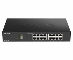 D-Link DGS-1100-16V2 switch di rete Gestito L2 Gigabit Ethernet [10/100/1000] Nero 