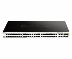D-Link DGS-1210-52 switch di rete Gestito L2 Gigabit Ethernet [10/100/1000] 1U Nero 