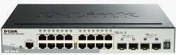 D-Link DGS-1510-20 switch di rete Gestito L3 Gigabit Ethernet [10/100/1000] Nero 