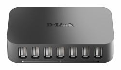 D-Link DUB-H7 USB 2.0 Type-B 480 Mbit/s Nero 