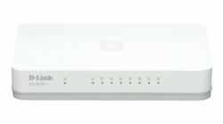 D-Link GO-SW-8G Gestito L2 Gigabit Ethernet [10/100/1000] Bianco 