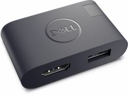 DELL DA20 USB tipo-C HDMI + USB Nero 