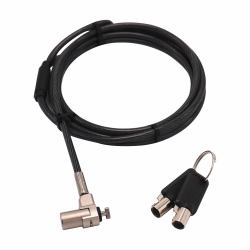 Dicota D31831 cavo di sicurezza Nero, Argento 2 m 
