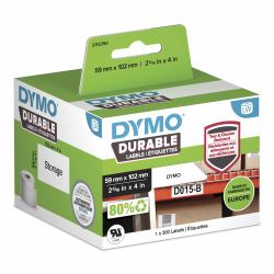 DYMO Durable Bianco Etichetta per stampante autoadesiva 
