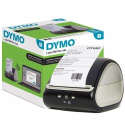 DYMO LabelWriter 5XL stampante di etichette | Riconoscimento automatico delle etichette | Stampa etichette di spedizione extra large da AmazonDHL e molti altri | Spina UE a 2 poli 