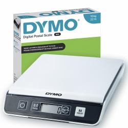 DYMO M10 per pacchi e spedizioni Bilancia digitale | capacità fino a 10KG | 20 cm x 20 cm 