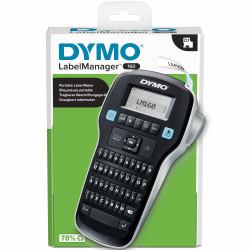 DYMO LabelManager 160 Etichettatrice portatile | Stampante per etichette a trasferimento termico | facile da usare con tastiera stile computer [QWERTY] 