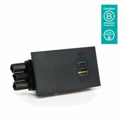 Dataflex 26.103 Caricabatterie per dispositivi mobili Universale Nero AC Interno 