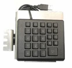 Datalogic 94ACC0158 tastierino numerico PC/server USB Nero, Argento 