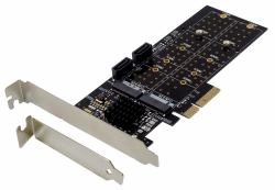 Dawicontrol DC-644E RAID controller RAID PCI Express x4 2.0 6 Gbit/s 