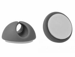 DeLOCK 18291 organizer per cavi Supporto per cavo Grigio, Bianco 6 pezzo[i] 