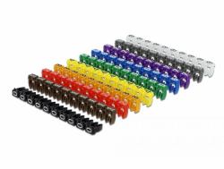 DeLOCK 18304 fermacavo Colori assortiti 100 pezzo[i] 