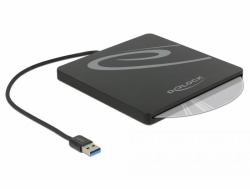 DeLOCK 42604 box per lettore ottico 13,3 cm [5.25"] SATA III Nero 
