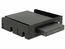 DeLOCK 47213 pannello drive bay Nero 