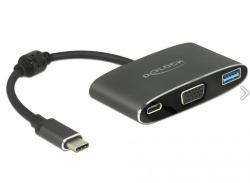 DeLOCK 62992 adattatore grafico USB 3840 x 2160 Pixel Grigio 