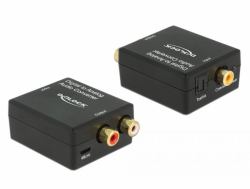 DeLOCK 63477 convertitore audio Nero 