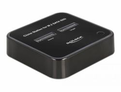 DeLOCK Docking Station M.2 per 2 x M.2 SATA SSD con funzione di clonazione 