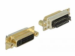 DeLOCK 65884 cavo di collegamento DVI 24+5 Nero, Oro 