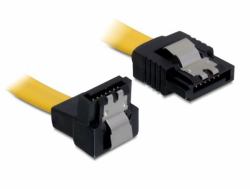 DeLOCK 0.5m SATA M/M cavo SATA 0,5 m Giallo 
