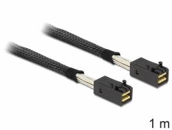 DeLOCK 1m, Mini SAS HD x 4 SFF 8643 Nero 