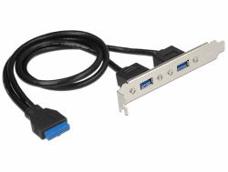 DeLOCK 84836 scheda di interfaccia e adattatore Interno USB 3.2 Gen 1 [3.1 Gen 1] 