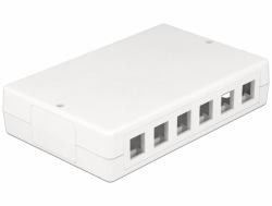 DeLOCK 86172 cassetta di derivazione elettrica Acciaio inossidabile 