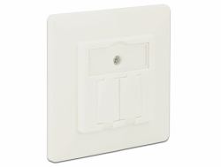 DeLOCK 86219 presa energia RJ-45 Bianco 