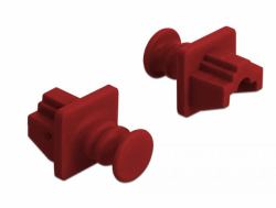 DeLOCK 86510 copertura antipolvere per porta 10 pz RJ-45 